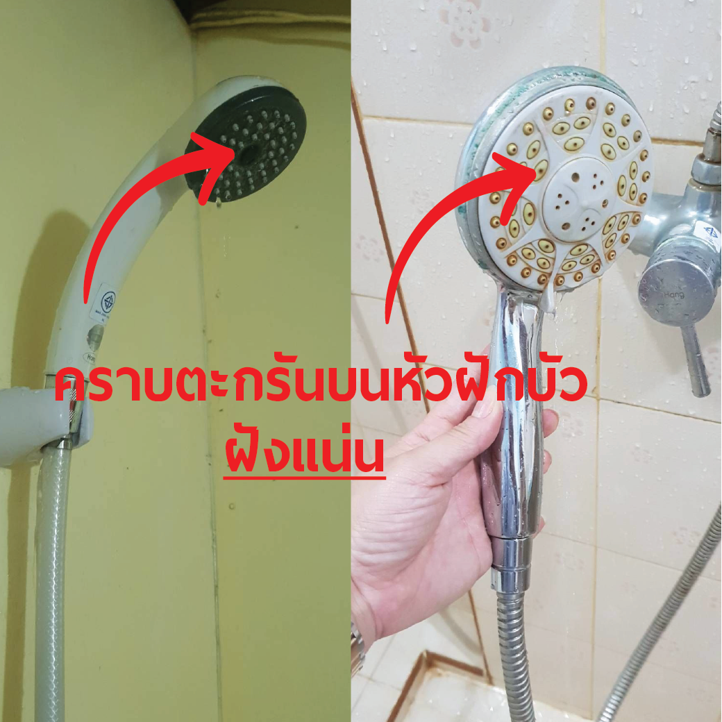ฝักบัว , ทำความสะอาดฝักบัว , หัวฝักบัว , ฝักบัวอาบน้ำ , ชุดฝักบัว shower3