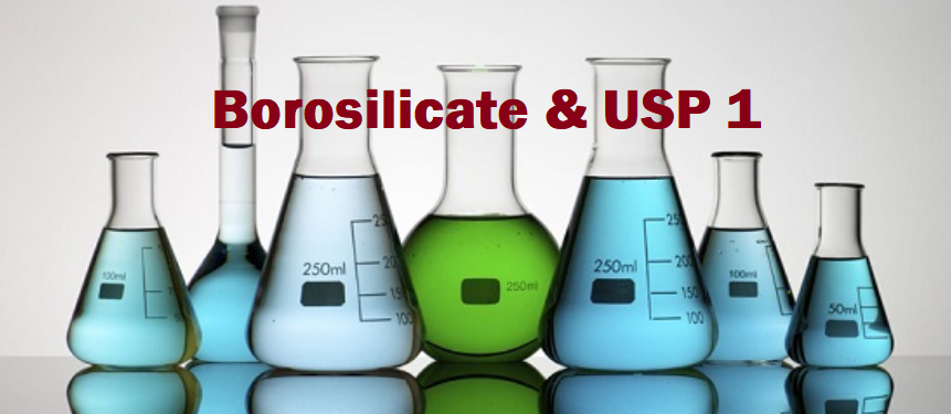 แก้ว Borosilicate & USP 1 