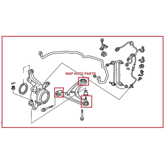 Energy Suspension Front Lower Control Arm Bushing Kit-1G