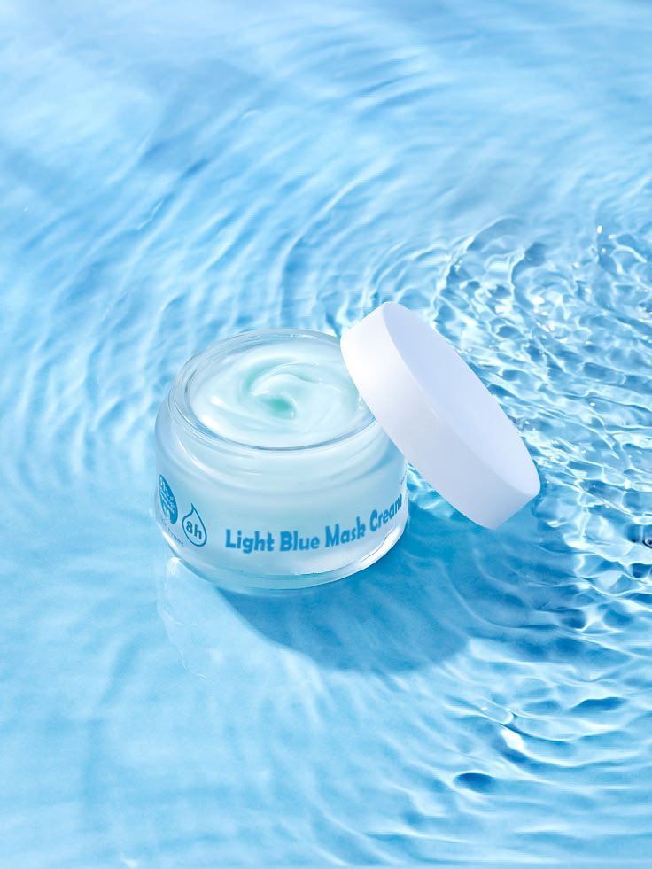 Light Blue Mask Cream