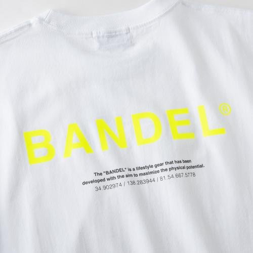 GHOST XL-LOGO T-shirts BAN-T011 whitexneonyellow