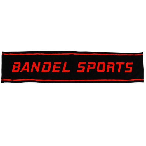 BANDEL SPORTS sports towel BlackxRed
