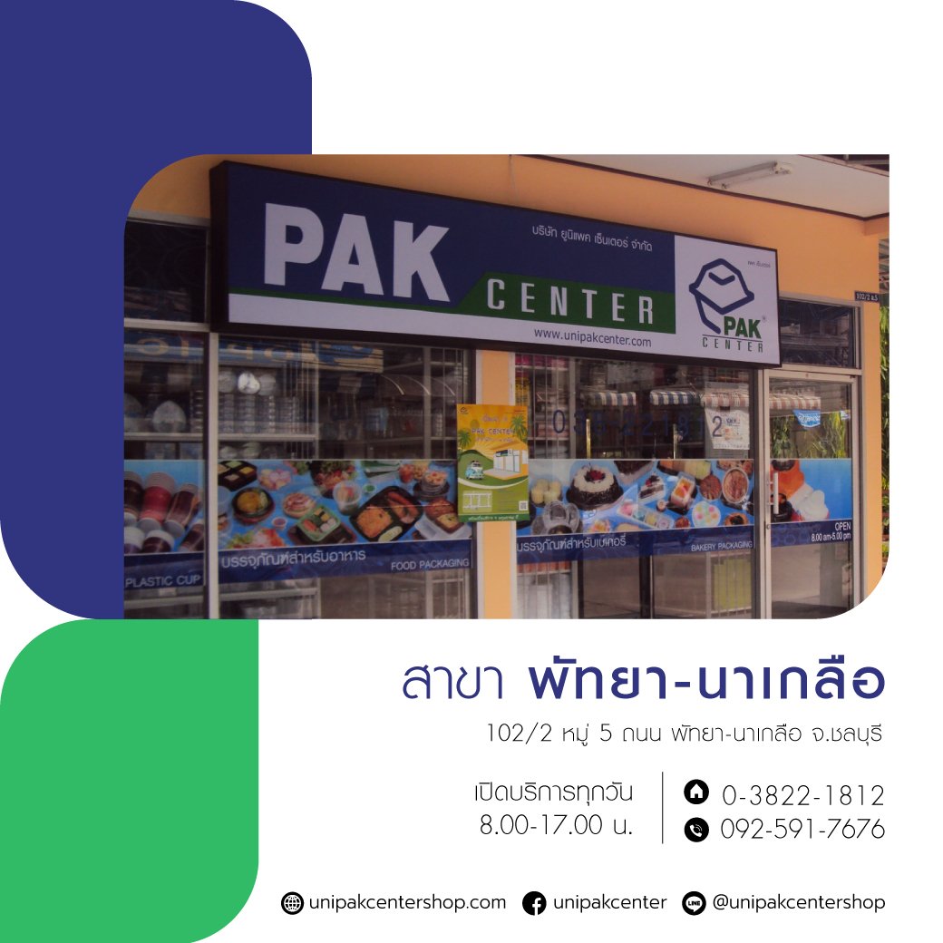 MAP :  PAK CENTER (PATTAYA-NAKLUA)