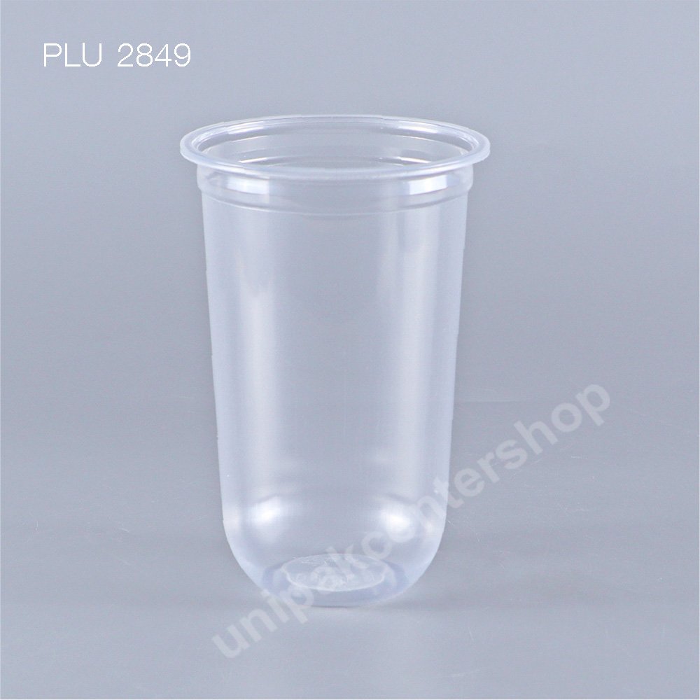 ถ้วยน้ำดื่มแคปซูล PP ใส  22 oz ปาก 95 mm (PPCS-22)