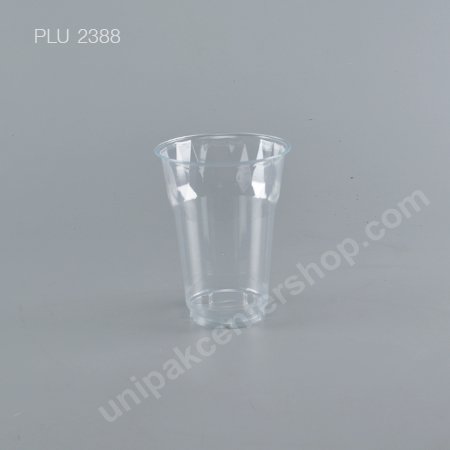 แก้วน้ำดื่มไดมอนด์  PET ใส  16 oz  ปาก 95 mm (F95 - 490cc)