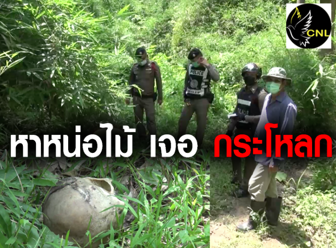 ตะลึง!!! สองสามีภรรยาเข้าไปหาหน่อไม้-เจอกระโหลกคน