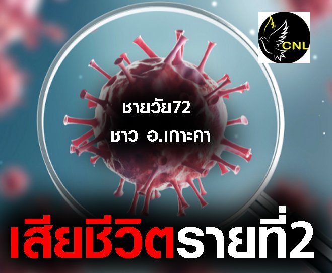 #รายที่2 ของลำปาง ผู้ป่วยโควิด-19 ชายวัย72 อดีต ผอ.คลัง ชาวอำเภอเกาะคา เสียชีวิต