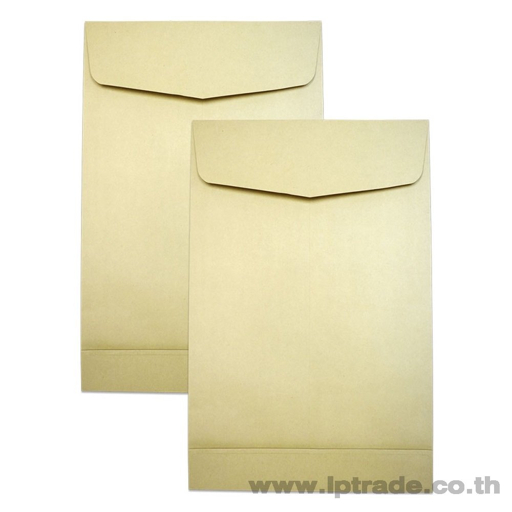 ซองเอกสารน้ำตาล ขยายข้าง KI 125g 9x12 (แพ็ค 50 ซอง)