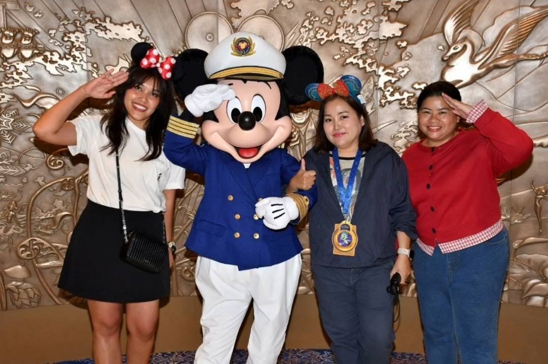 ทีมอารมณ์ดีทัวร์ตัวแทน Disney Cruise ไทย Preview Sailing