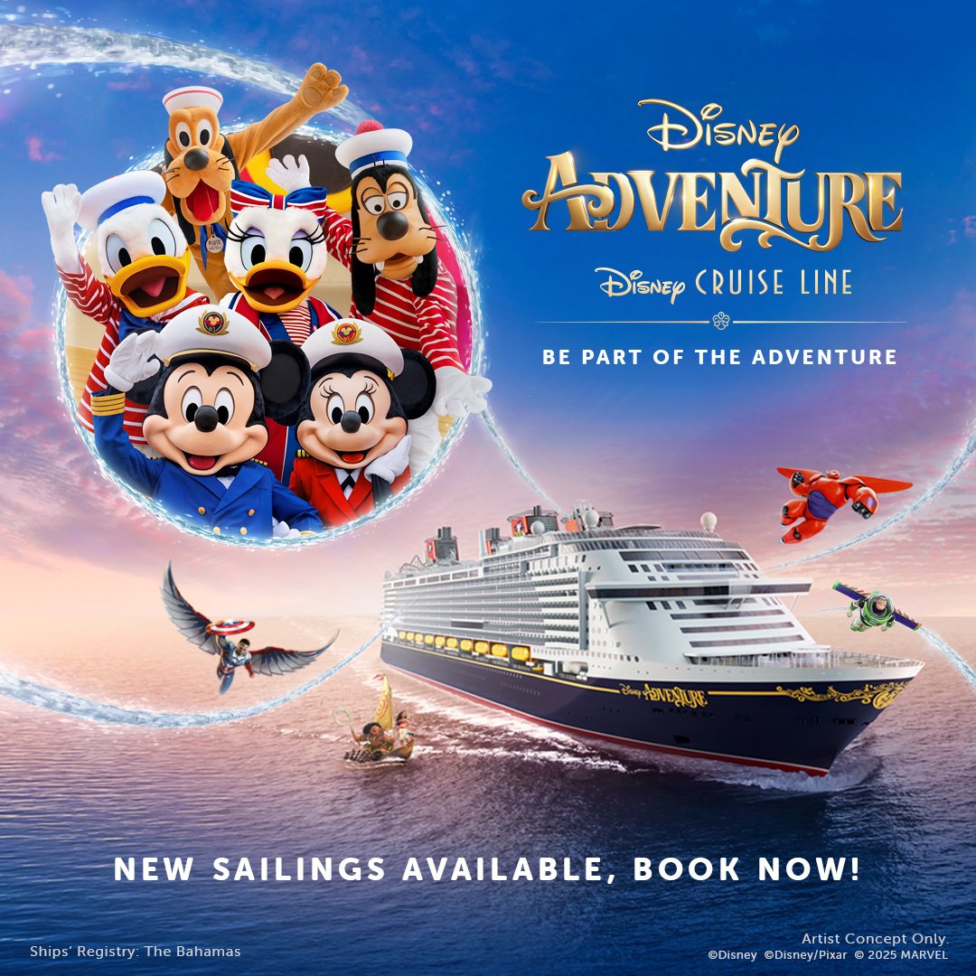 Disney Adventure Cruise เรือดิสนีย์สิงคโปร์ 2569 Disney Adventure Cruise เรือดิสนีย์สิงคโปร์ 2569
