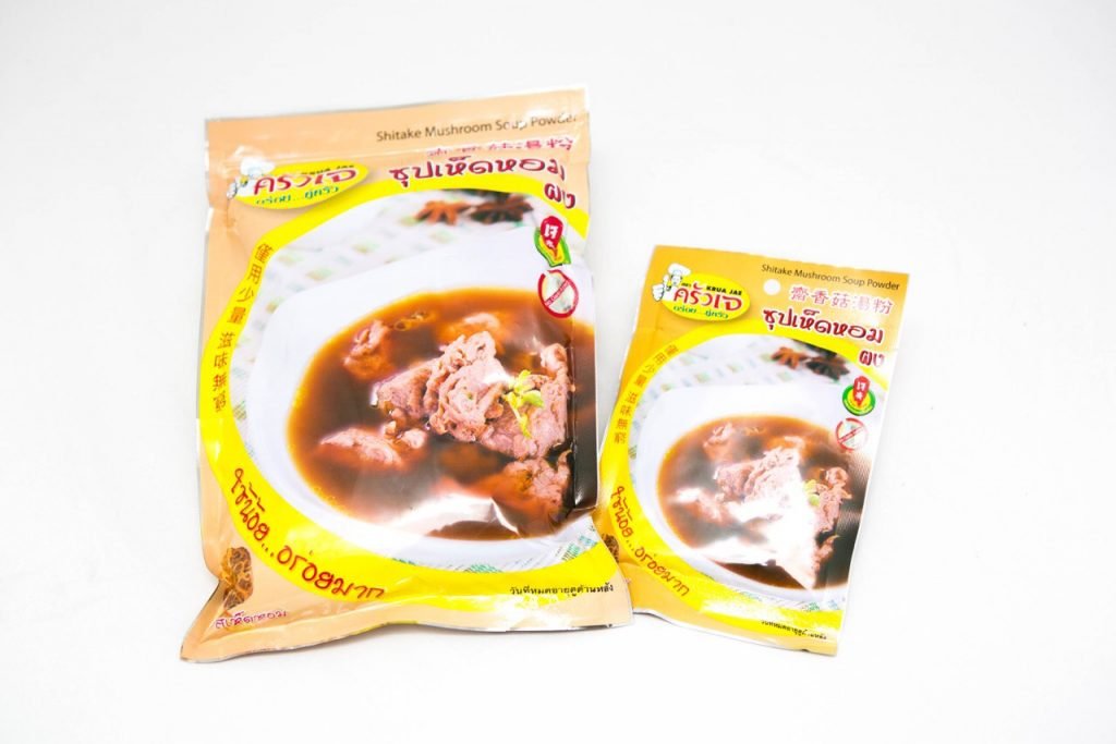 Mushroom Soup Powder (Krua Vegetarian Brand) 1000 g.ครัวเจถุงใหญ่