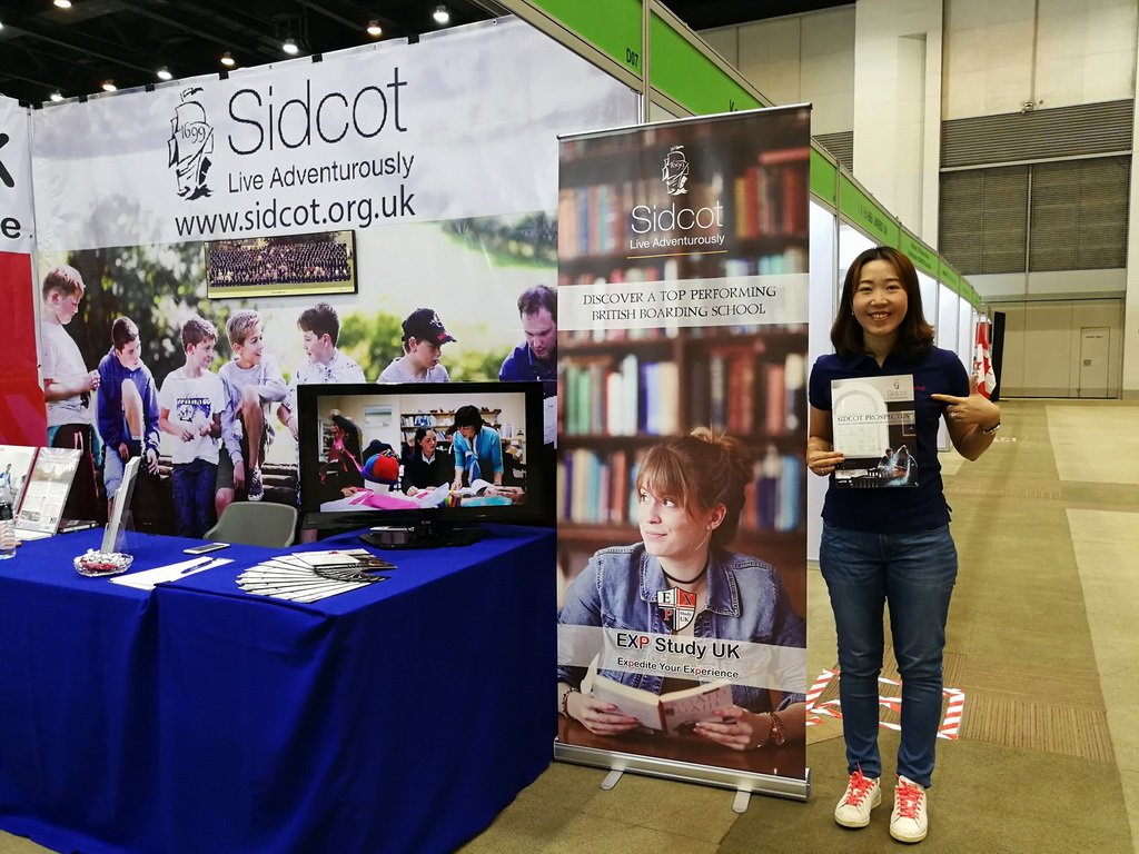 การออกบูธในงาน EduLife Expo 2018 ในฐานะตัวแทนของโรงเรียน Sidcod