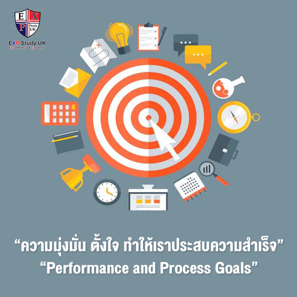 ความมุ่งมั่น ตั้งใจ ทำให้เราประสบความสำเร็จ “Performance and Process Goals”