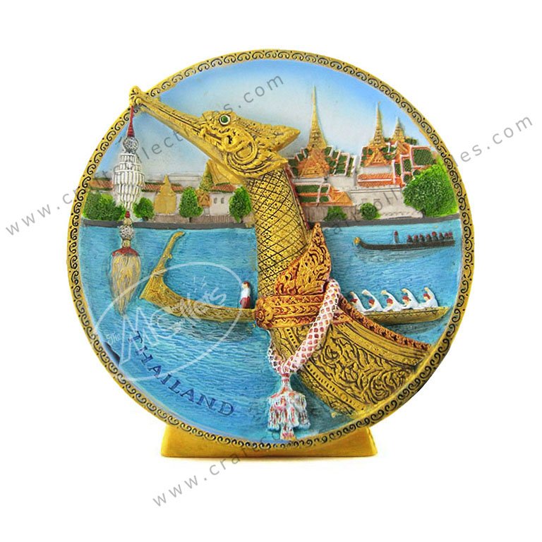 Royal Barge Show Plate