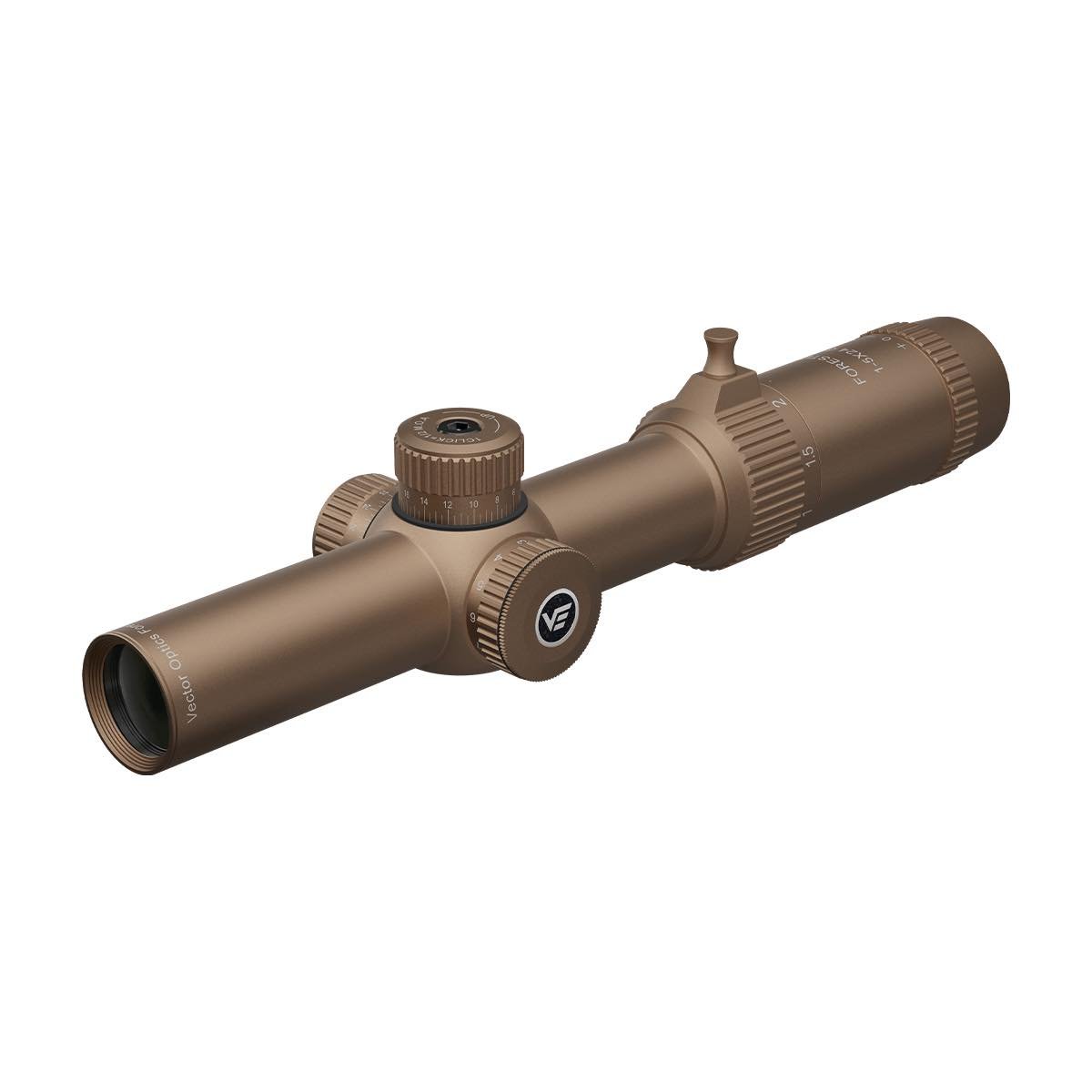 VECTOR OPTICS Forester 1-5x24SFP GenII FDE Riflescope VECTOR OPTICS Forester 1-5x24SFP GenII FDE Riflescope