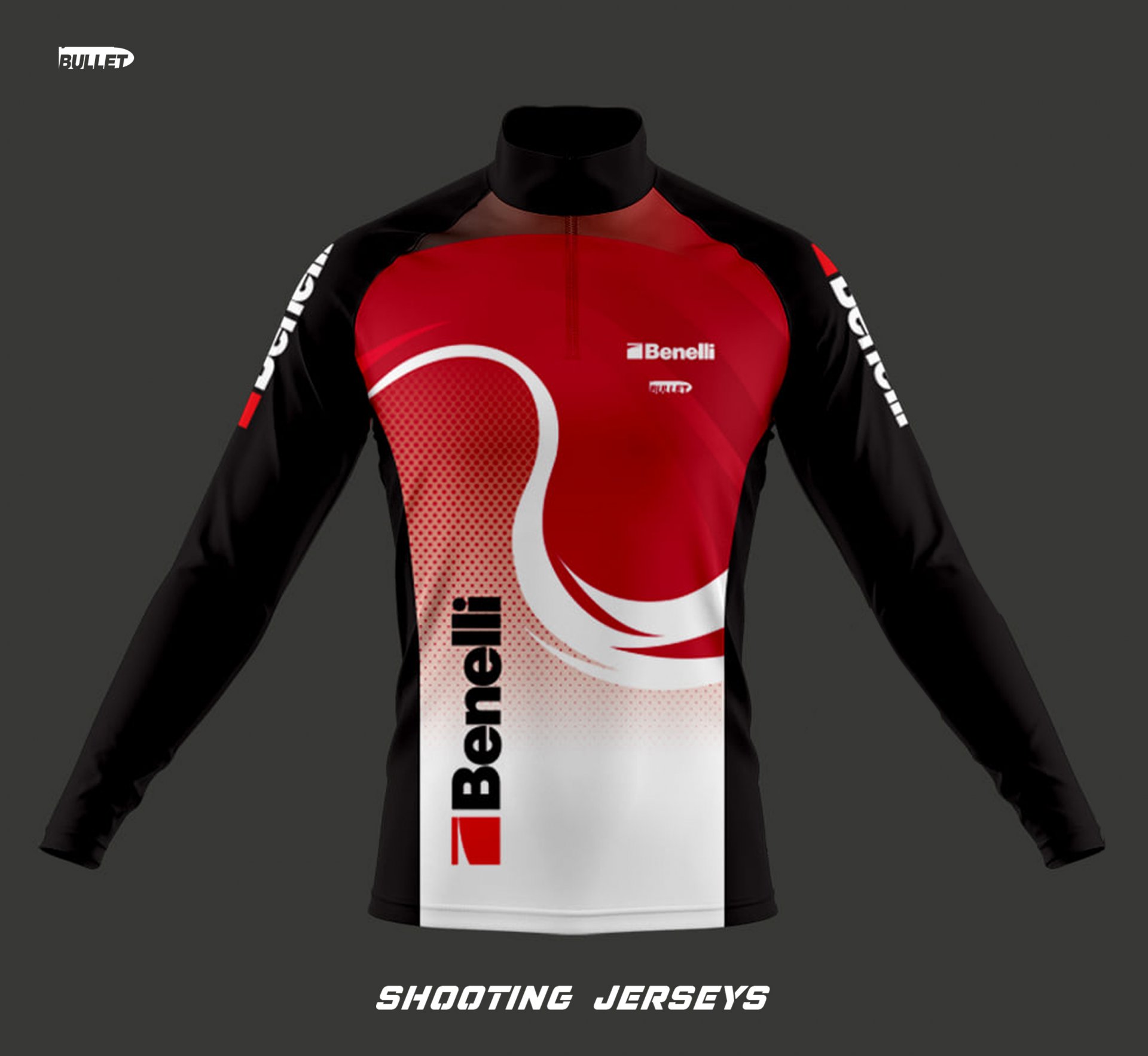 BENELLI LONG SLEEVE-[RED]