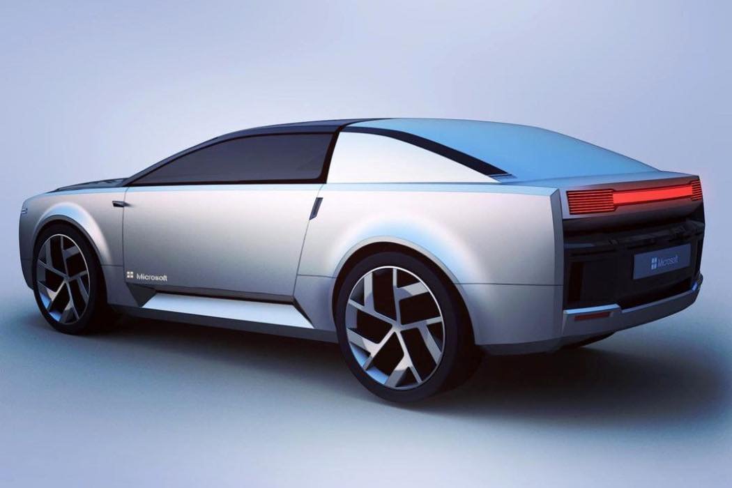 TRANSPORT: คอนเซป Microsoft Surface Car รถยนต์ไฟฟ้าขับเคลื่อนอัตโนมัติ