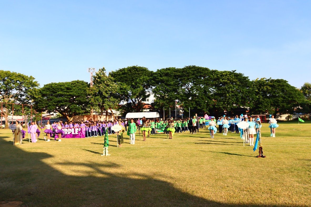 พิธีเปิดงานกีฬาสี การแข่งขันกรีฑา และชักเย่อ ประถมศึกษาโรงเรียนสองภาษาลาดพร้าว ปีการศึกษา 2566