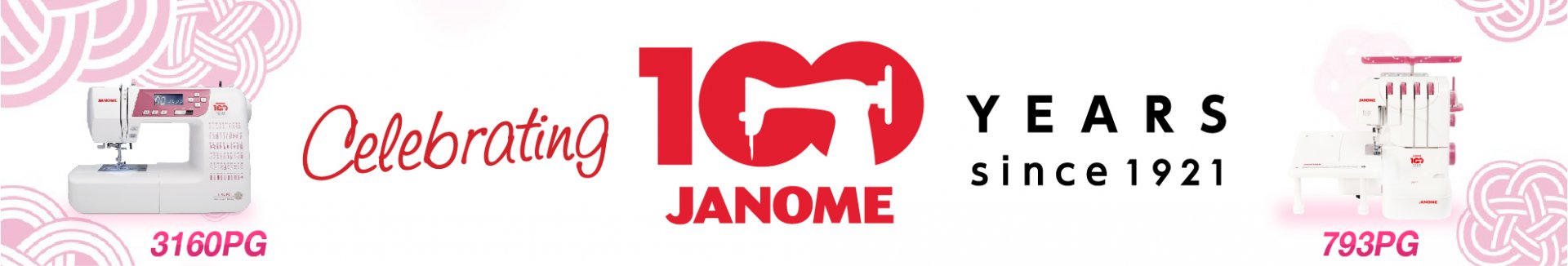 JANOME 100 Yaer