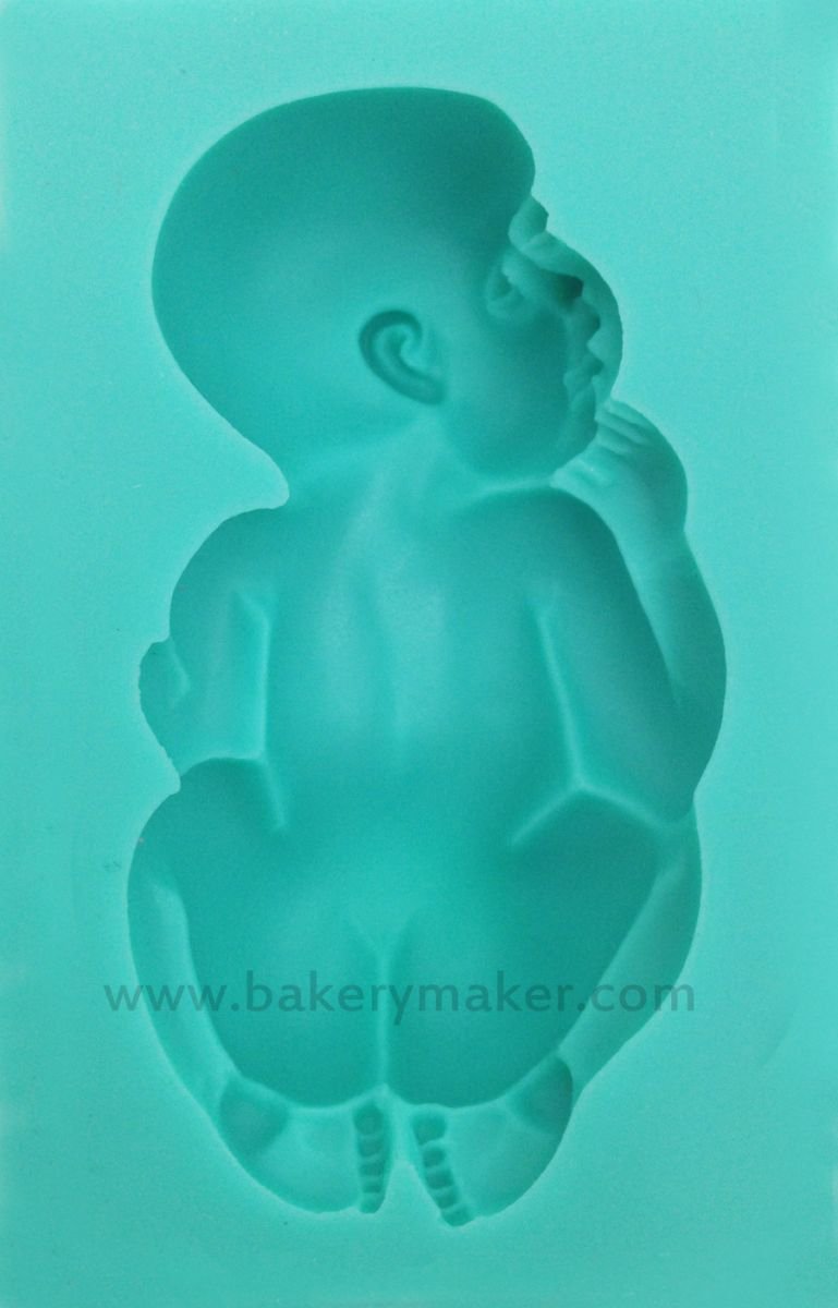 พิมพ์ฟองดองท์ รูปเด็กทารก Baby