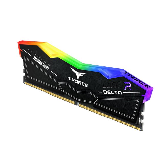 RAM DDR5(6400) 32GB (16GBX2) TEAM DELTA RGB BLACK - monkeyetc