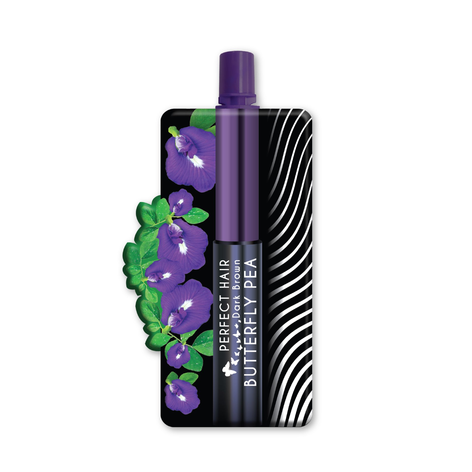 MEIJI BUTTERFLY PEA PERFECT BROWN HAIR SERUM