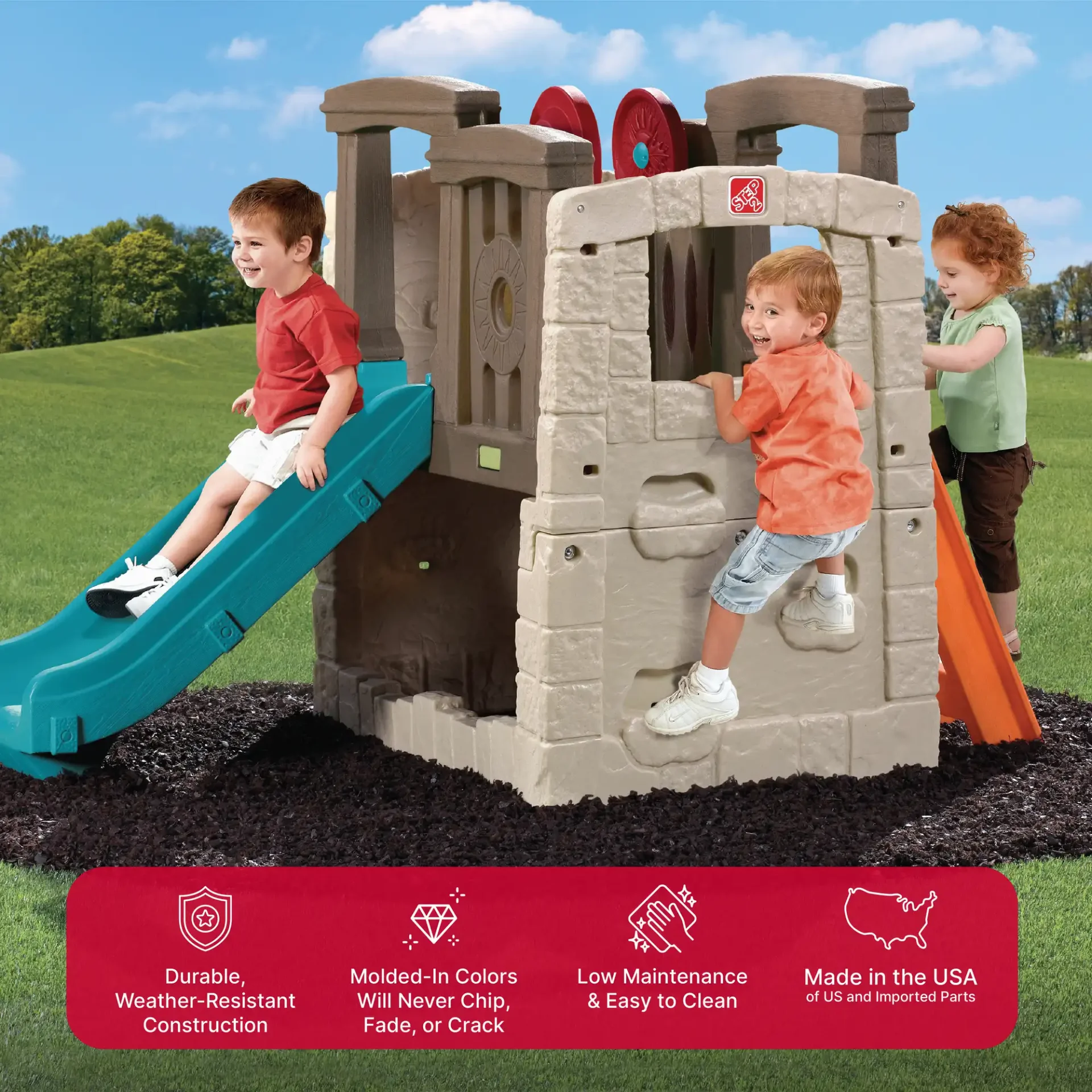 Little tikes naturally playful woodland climber shop