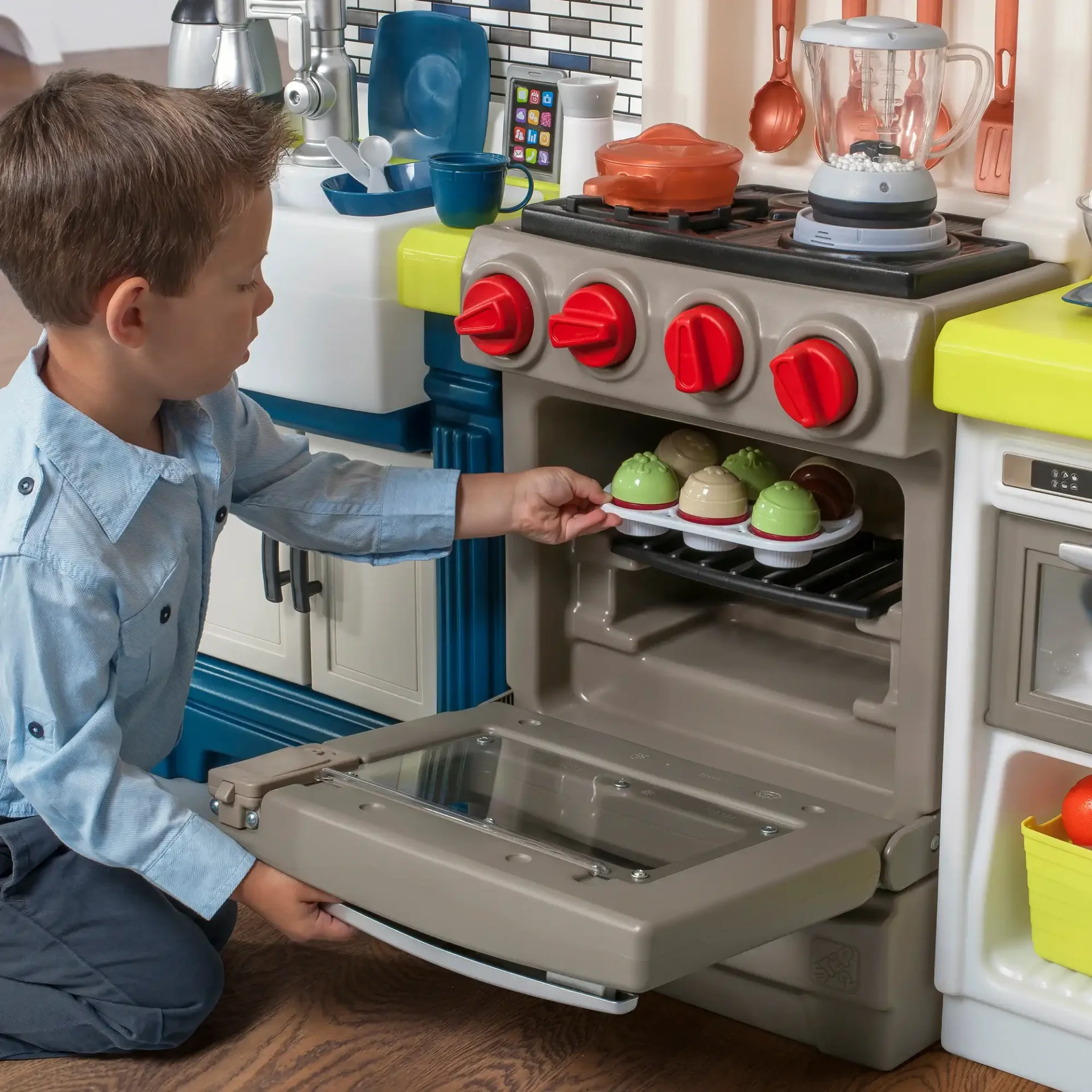 Step2 elegant edge play kitchen playset sales