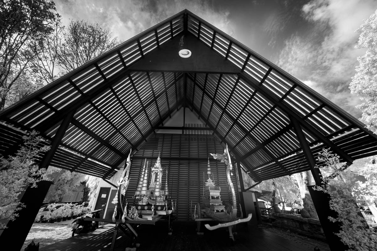 เมื่อวานลงใต้..วันนี้พาชมเมืองเหนือ...  #เชียงราย #infrared