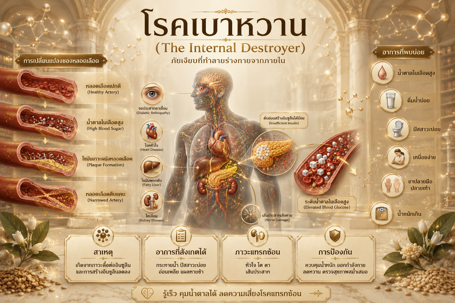ภาพโรคเบาหวาน - Queen of Sesamin ภาพโรคเบาหวาน - Queen of Sesamin