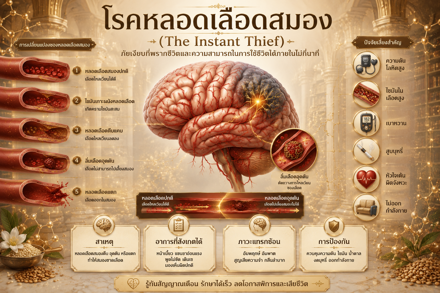 โรคหลอดเลือดสมอง - Queen of Sesamin โรคหลอดเลือดสมอง - Queen of Sesamin