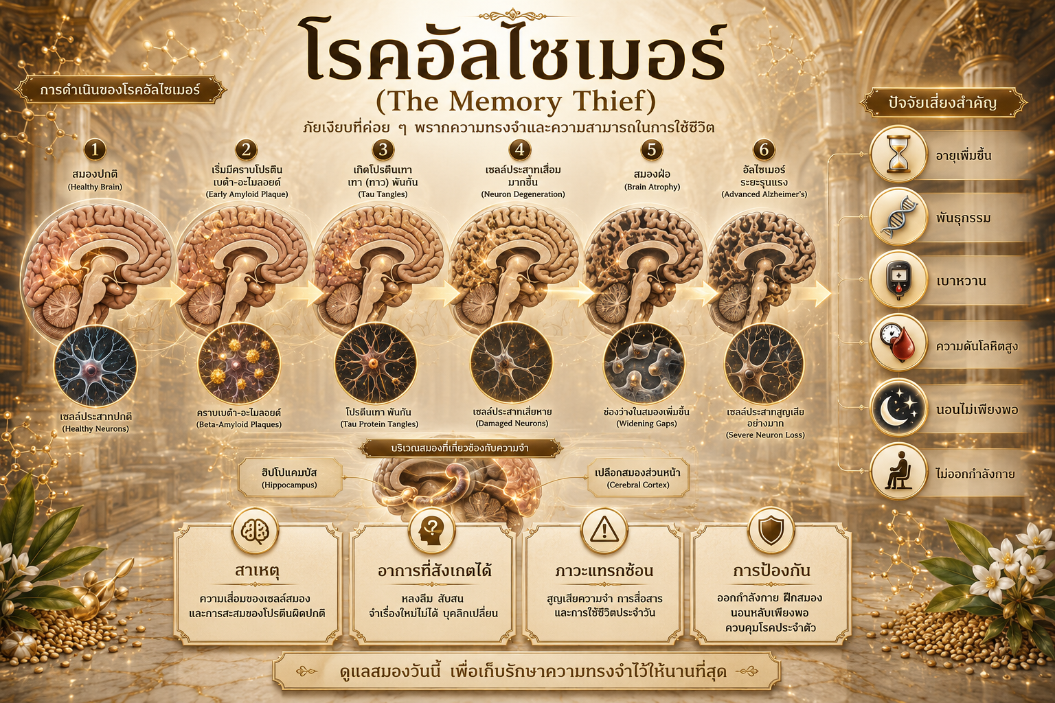 โรคอัลไซเมอร์ - Queen of Sesamin โรคอัลไซเมอร์ - Queen of Sesamin