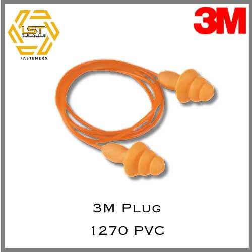 3M ปลั๊กลดเสียง Ear Plug รุ่น 1270 ลดเสียง NRR 24 เดซิเบล (dBA)