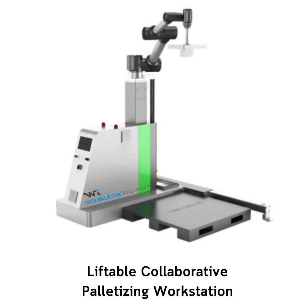 Collaborative Robots Workstation is a small goods handling. - wi