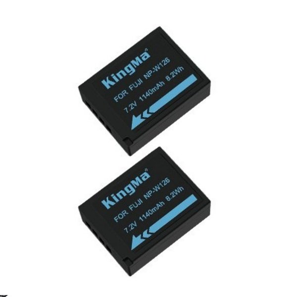 แท่นชาร์จ และ แบตเตอรี่ Kingma For Fujifilm NP-W126