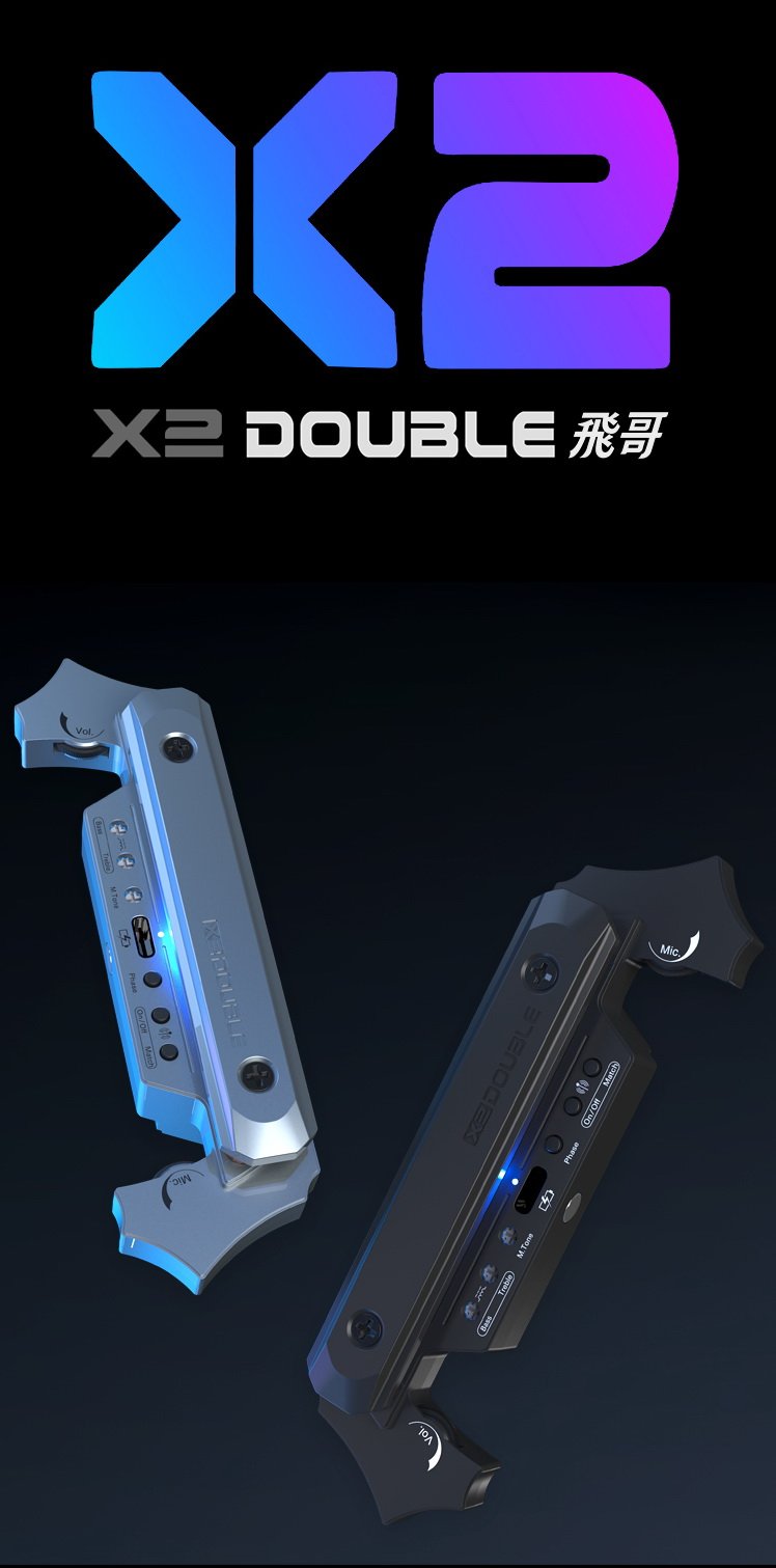 Double X2 Wireless Magnetic Soundhole Pickup