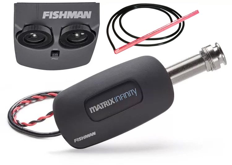 Fishman Matrix Infinity VT Acoustic Pickup & Preamp system – Narrow Format 3/32"
