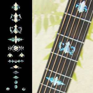 Aged Banjo Inlay Sticker for Guitar