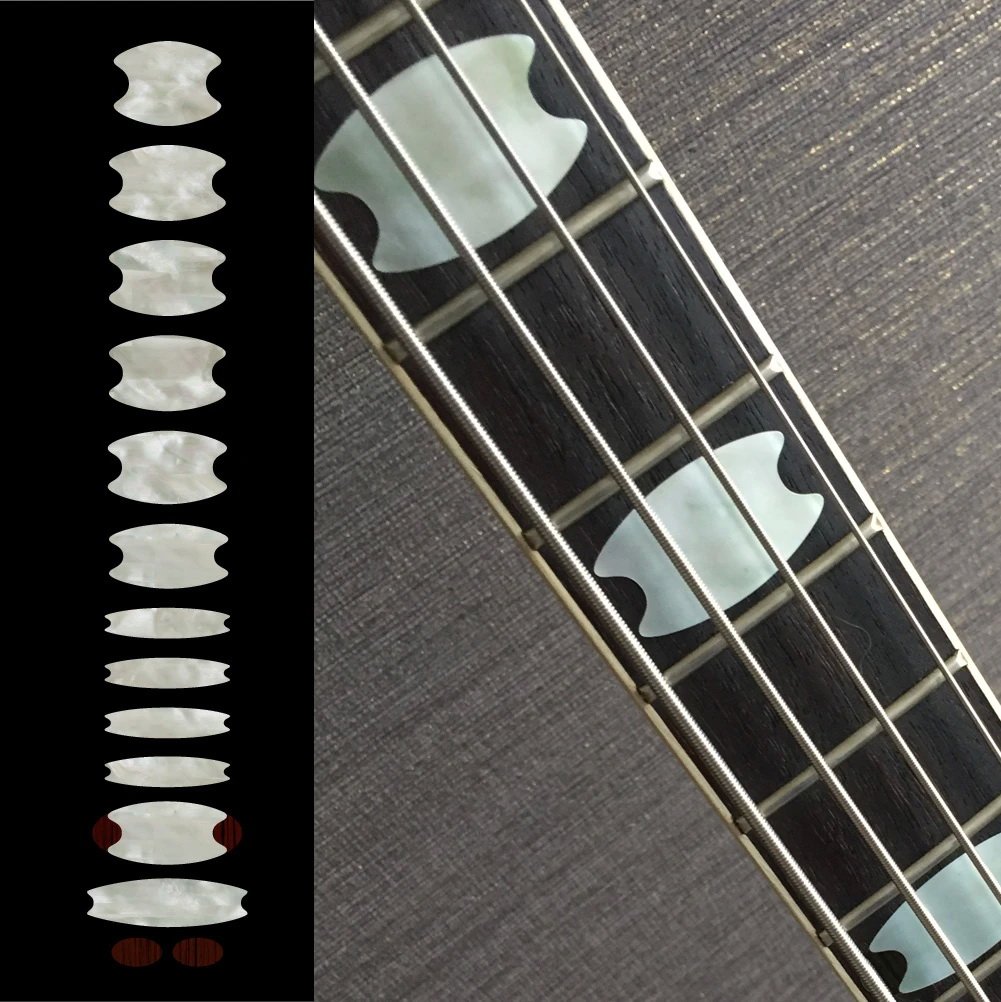 Oval Crown (WP) Inlay Sticker for Bass
