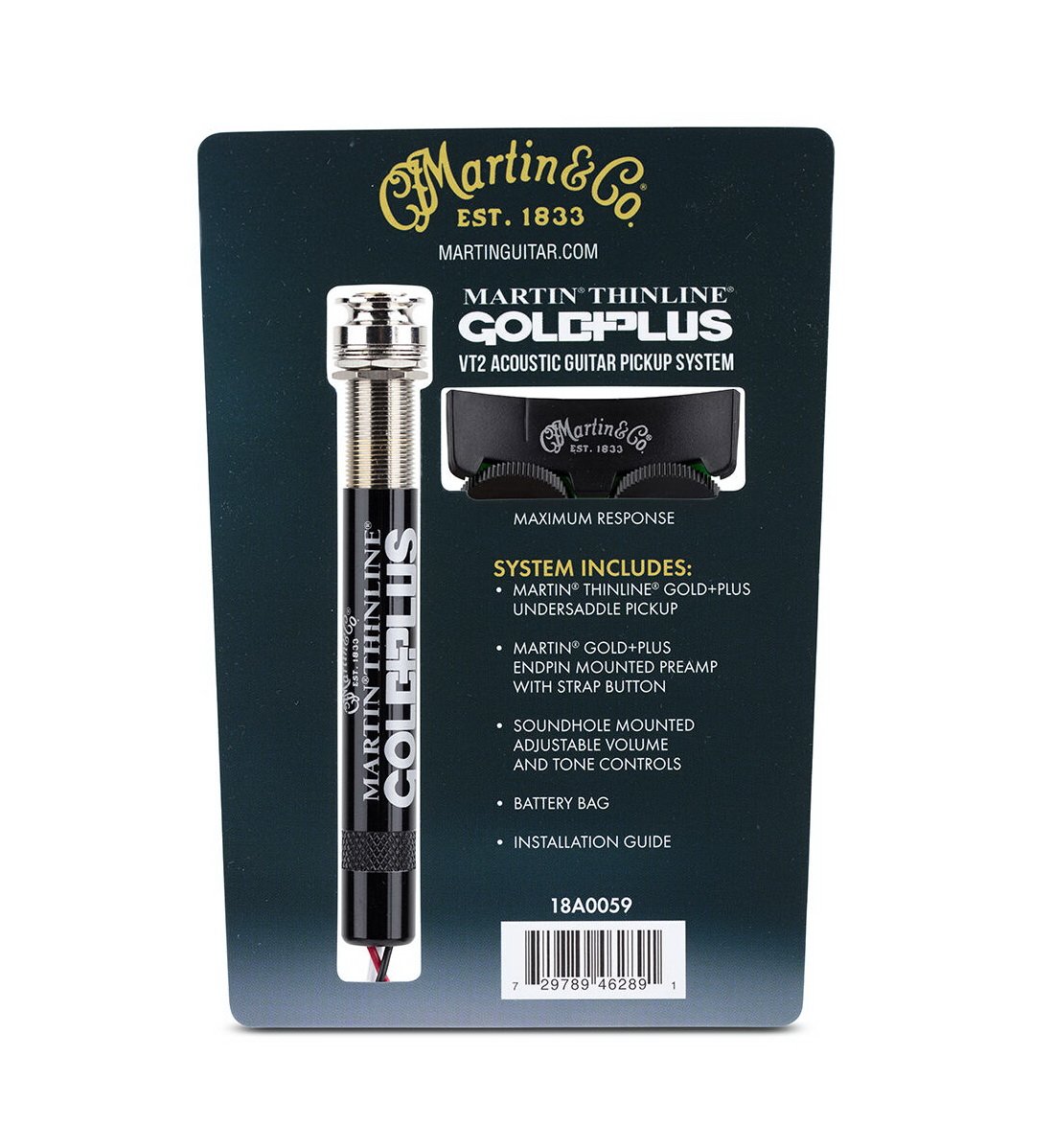 Martin Thinline Gold Plus VTII Pickup