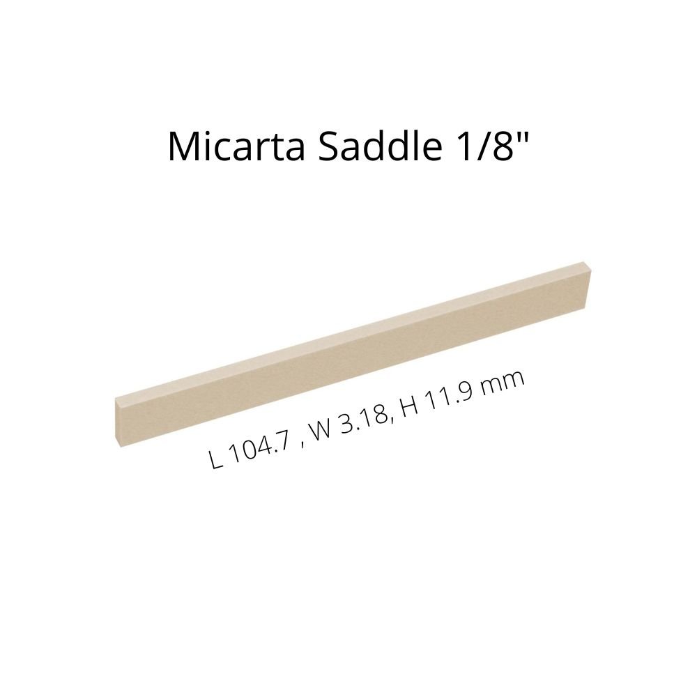 MICARTA Saddle Blank 1/8"