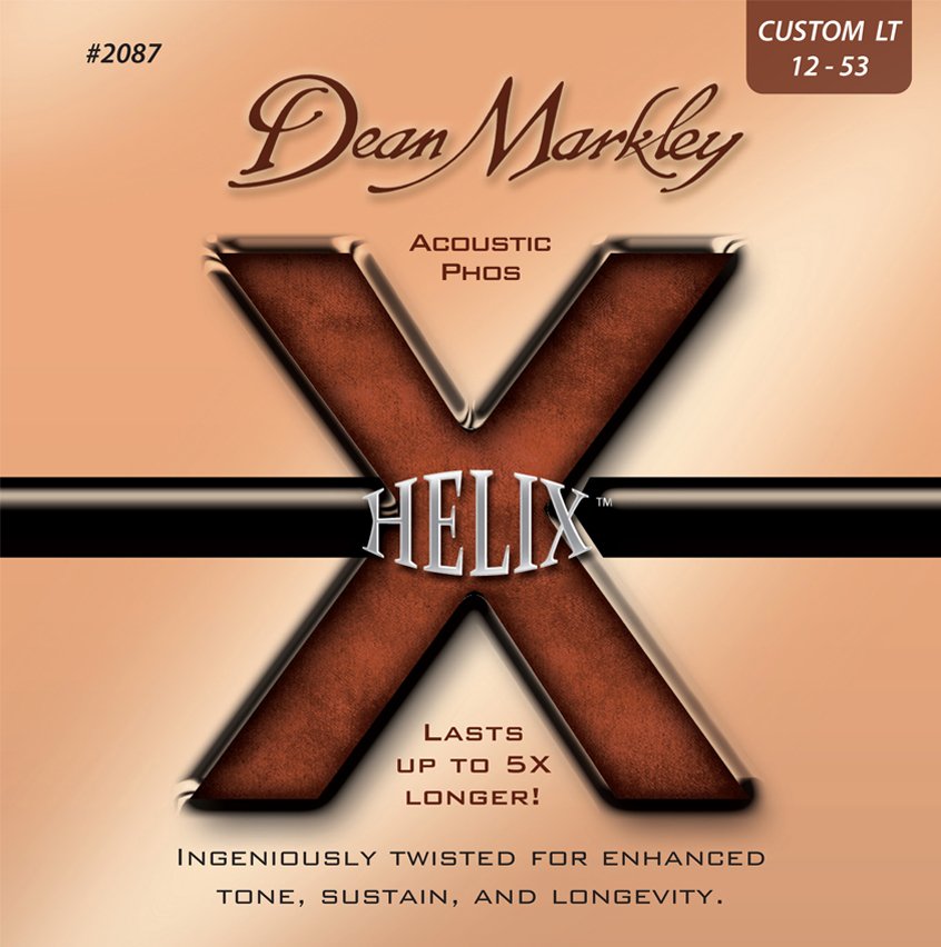 Dean Markley Helix HD Acoustic Phos Strings, 12-53