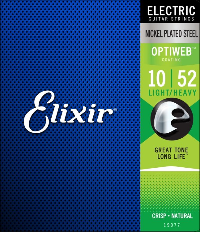 Elixir Electric Srings Optiweb Light-Heavy 10-52