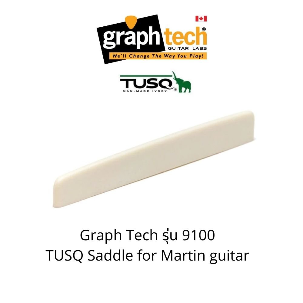TUSQ Saddle PQ-9100 3/32" for Martin guitar