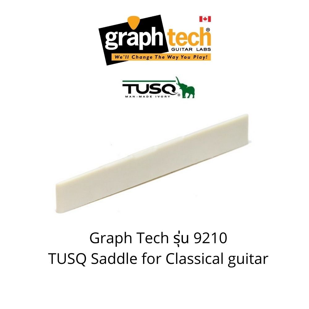 TUSQ Saddle PQ-9210 Compensated for Classical guitar
