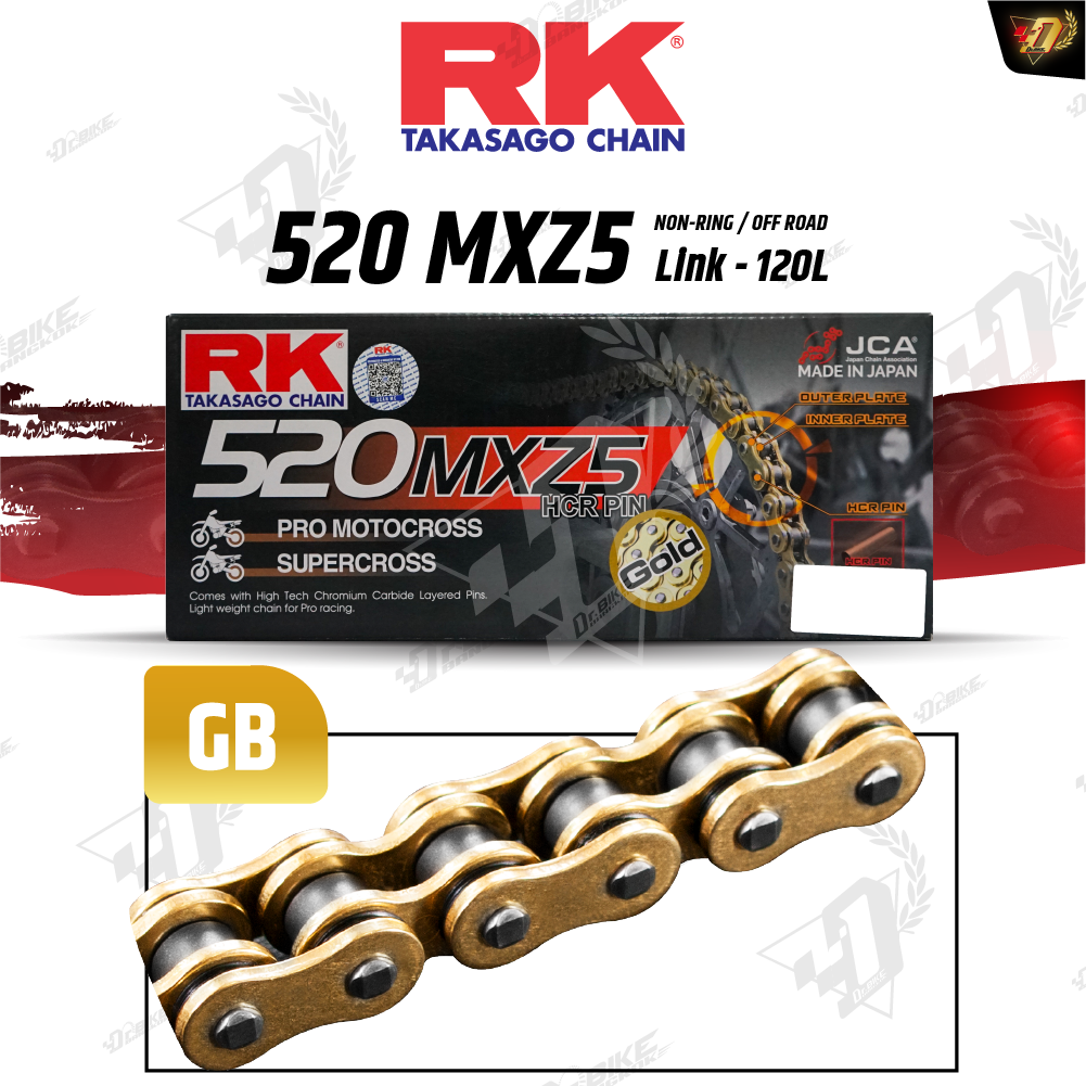 CHAIN RK 520MXZ5 NON-RING 120L