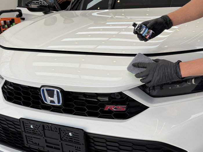 เคลือบแก้ว Honda Civic น้ำยาเคลือบแก้ว ROCKZ 10H+