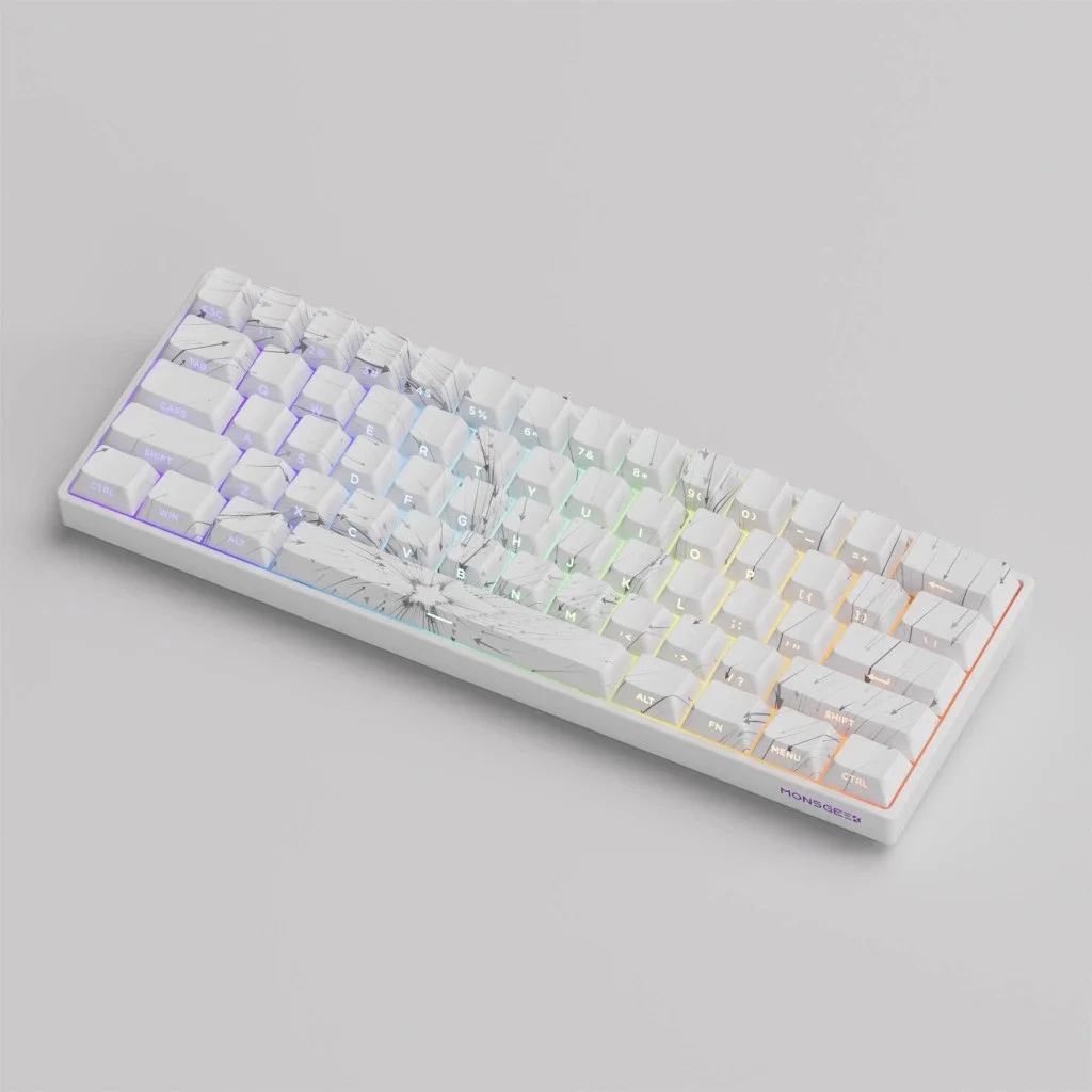 MONSGEEK FUN60 - AKKO Glare Magnetic Sw