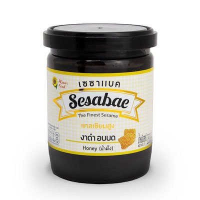 เซซาแบค งาดำอบบด รสน้ำผึ้ง 250 กรัม 1 กระปุก
