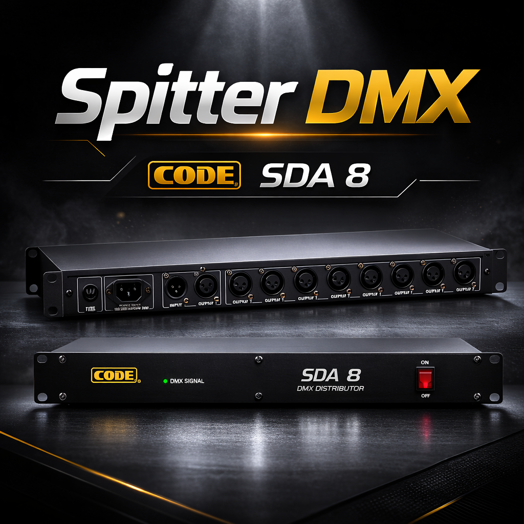 DMX Splitter Code SDA 8
